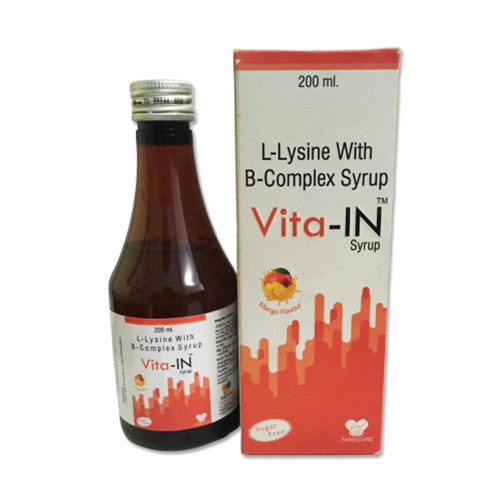 L-Lysine with B-Complex Syrup