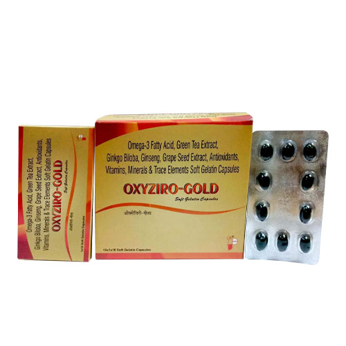 OXYZIRO-GOLD Softgel Capsules