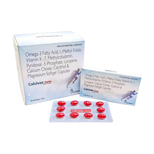 CALCIVOX-FORTE SOFTGEL CAPSULES