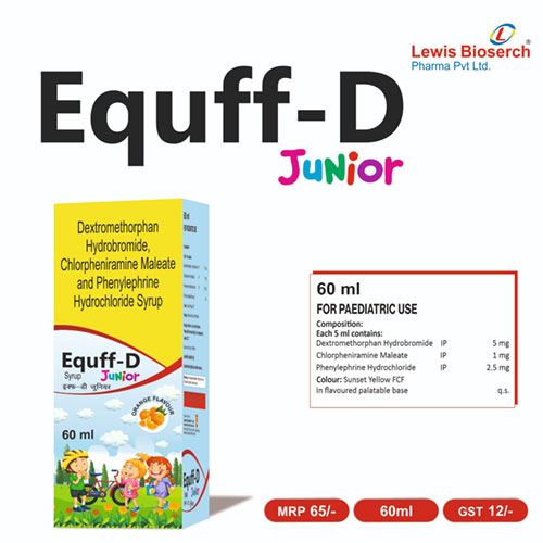 EQUFF-D SYRUP (WITH CARTON-JUNIOR)