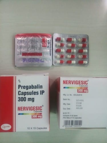 NERVIGESIC 300mg Capsules