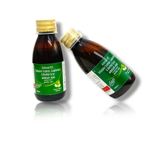 Ambroxol HCl + Guaiphenesin + Phenylephrine HCl + Chlorpheniramine Maleate + Menthol Syrup