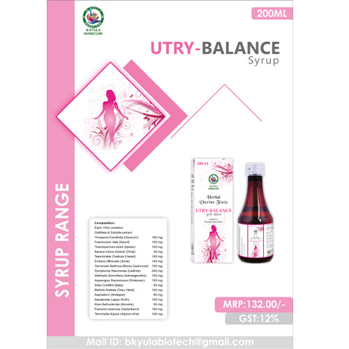UTRY-BALANCE Syrup