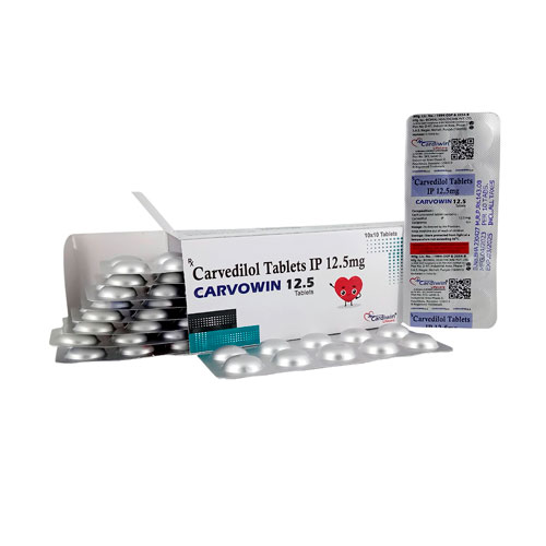 Carvedilol 12.5Mg Tablets
