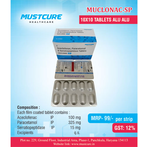 MUCLONAC-SP Tablets
