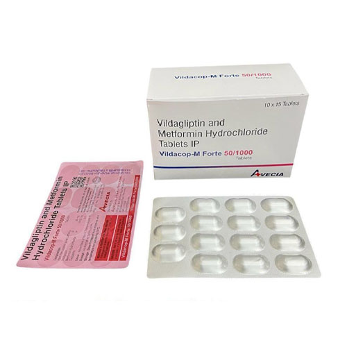 Vildacop-M Forte 50/1000 Tablets