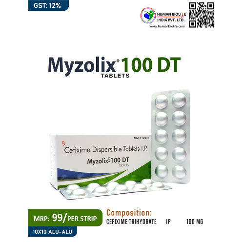 MYZOLIX-100 DT Tablets