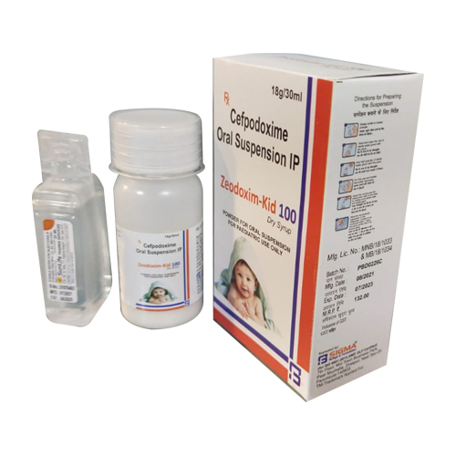 ZEODOXIM-Kid 100 Dry Syrup