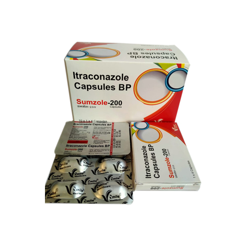 SUMZOLE-200 Capsules (10x1x4)