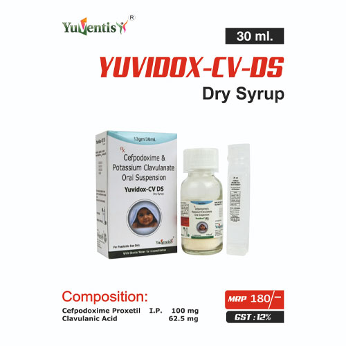 YUVIDOX - CV DS DRY SYRUP