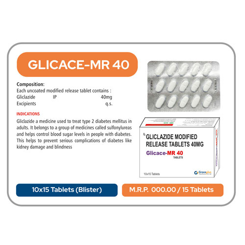 GLICACE MR-40 TABLETS