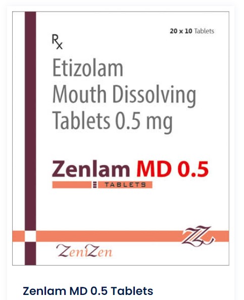 Zenlam MD 0.5 Tablets