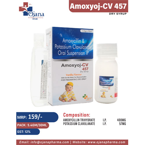 Amoxyoj-CV 457 Dry Syrup
