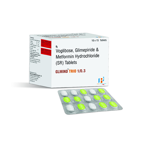 GLMIND-TRIO 1/0.3 Tablets