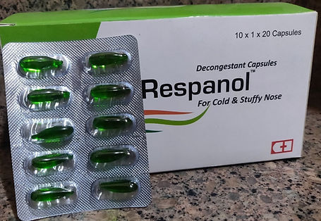 Respanol Inhalant Capsules