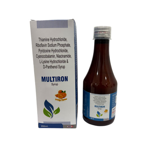 Thiamine Hydrochloride+ Riboflavin Sodium Phosphate+ Pyridoxine Hydrochloride+ Cyanocobalamin Syrup