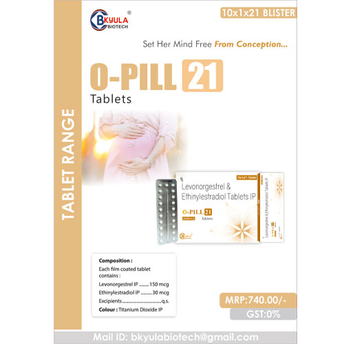 O-PILL 21 TABLETS
