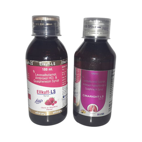 Levosalbutamol + Ambroxol HCl + Guaiphenesin Syrup