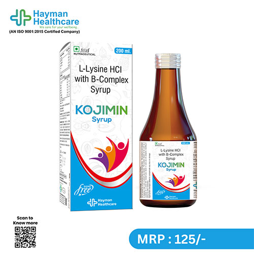 KOJIMIN SYRUP (SUGAR FREE)