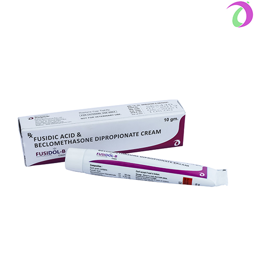 Fusidic Acid 20gm+ Beclomethasone Dipropionate 0.25gm Cream