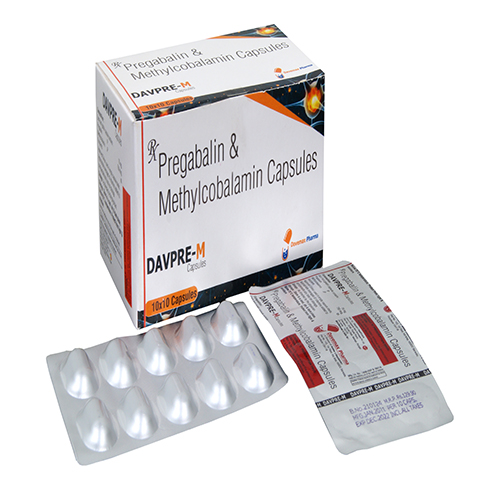 METHYLCOBALAMINE 750MCG + PREGABALIN 75MG Capsules