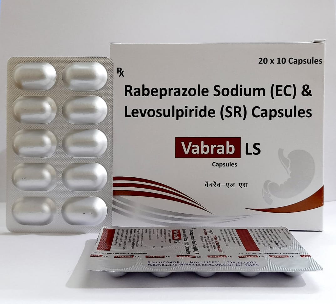 Rabeprazole 20 mg  Levosulpride 75mg