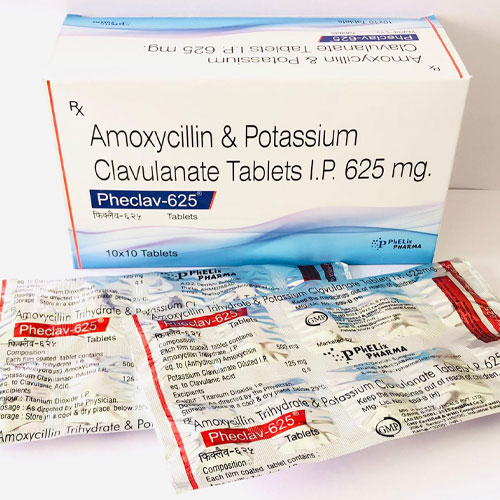 PHECLAV-625 LB (Strip) Tablets