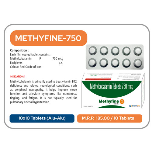 METHYFINE-750 TABLETS