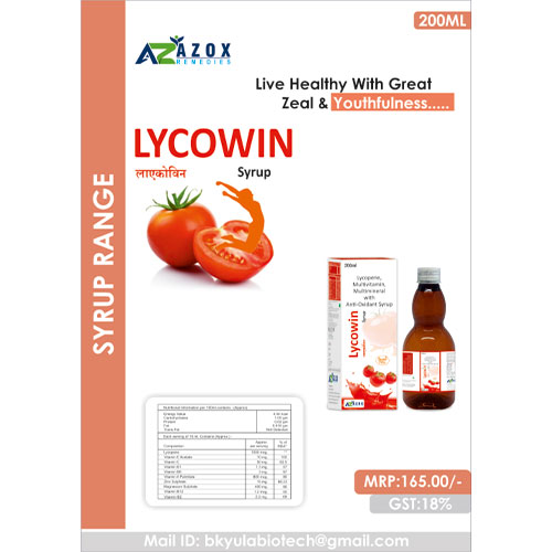 LYCOWIN SYRUP(SUGAR FREE)