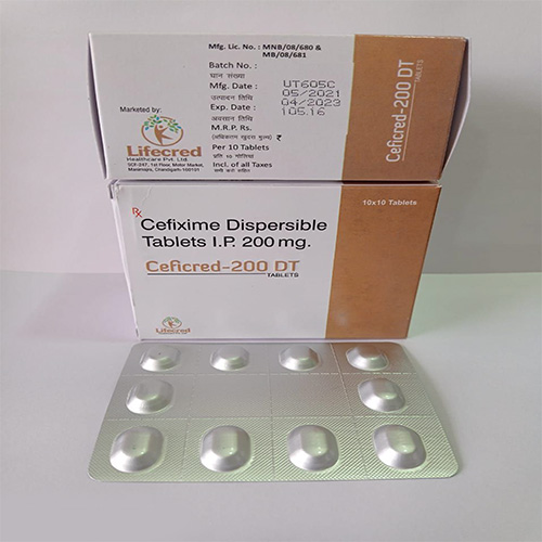 Ceficred- 200 DT Tablets