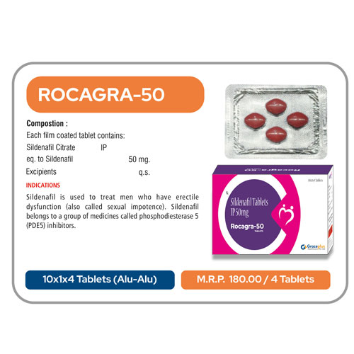 ROCAGRA-50 TABLETS