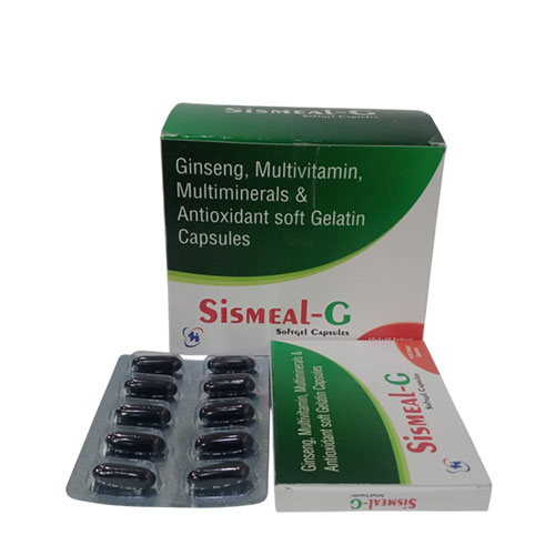 Ginseng + Multivitamin + Multiminerals + Antioxidant Softgel Gelatin Capsules