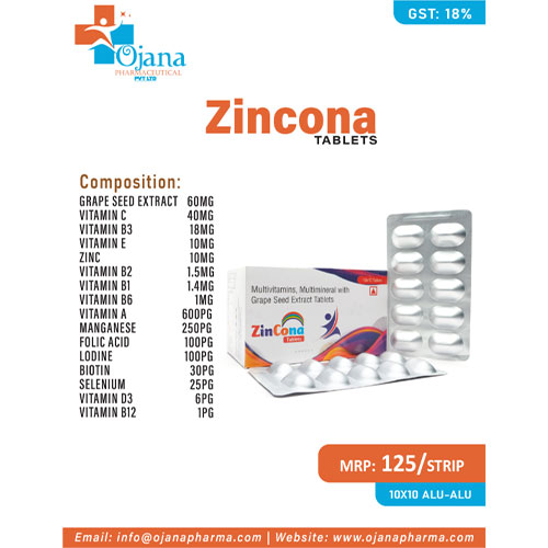 Zincona Tablets