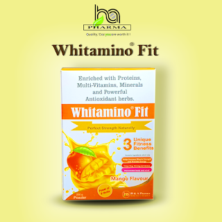 Whitamino Fit Powder (Mango Flavour) 