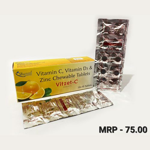 VITZET-C TABLETS (STRIPS)