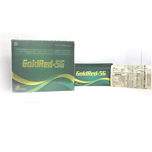 GOLDRED-5G Softgel Capsules