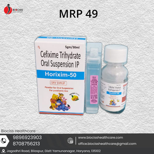 HORIXIM-50 Dry Syrup