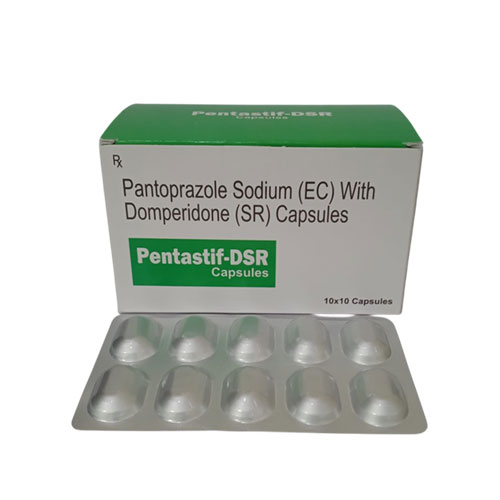 Pantoprazole 40mg and Domperidone 30mg Capsules IP (NON-BETALACTAM)