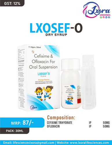 LXOSEF-O Dry Syrup