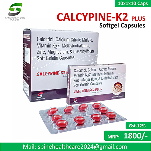 CALCYPINE-K2 PLUS SOFTGEL CAPSULES