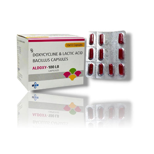Doxycycline and Lactic Acid Bacillus Capsules
