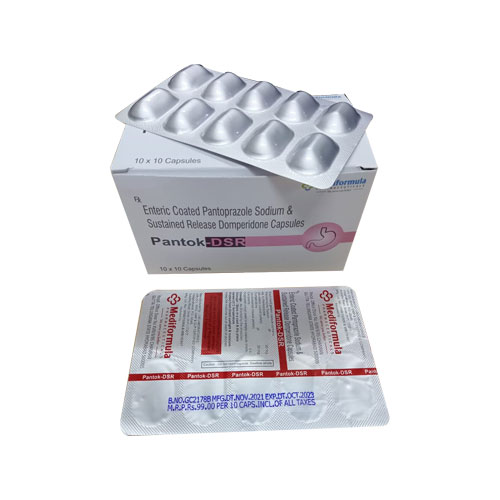 PANTOPRAZOLE 40 MG + DOMPERIDONE 10 MG Capsules