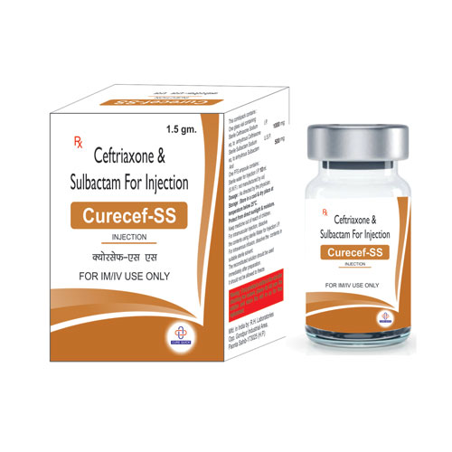 CURECEF-SS 1.5gm Injection