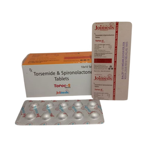 Torsemide 10 mg + Spironolactone 50mg Tablets