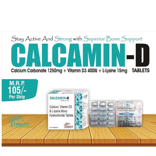 CALCAMIN-D TABLETS