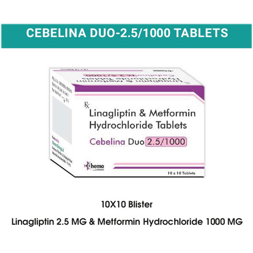 CEBELINA DUO-2.5/1000 Tablets