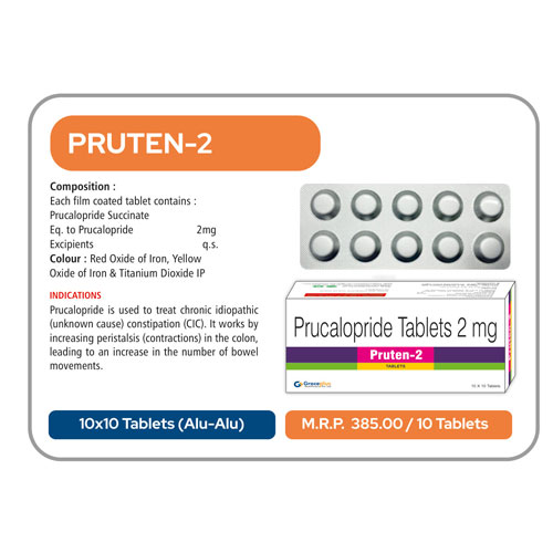 PRUTEN-2 TABLETS