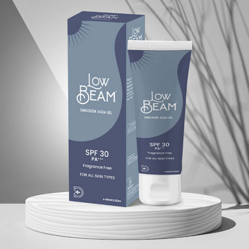 Low-Beam Sunscreen Aqua Gel