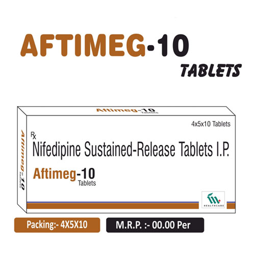Nifedipine 10mg Tablets