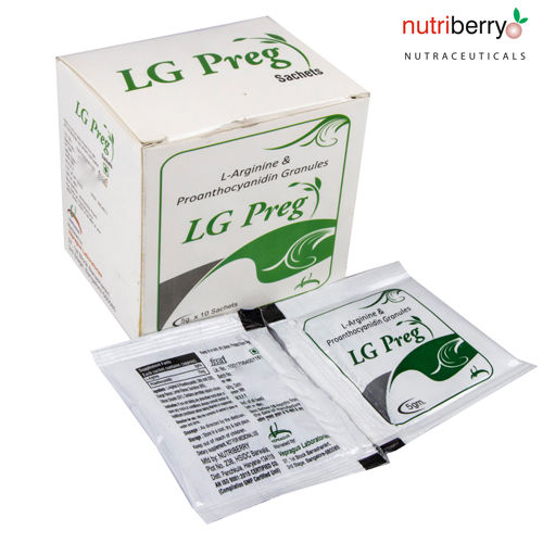  L-Arginine 3gm+ Pyridoxine 10mg Sachets